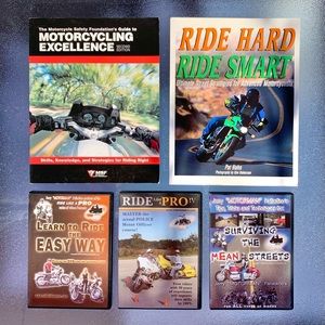 Motorcycle Training Books and DVD's